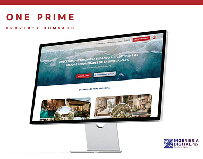 One Prime - Website Creatie
