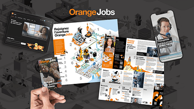 Multimédia - Orange Jobs - Design & graphisme