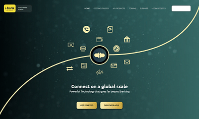 Developers Portal for National Bank Of Greece - Website Creation