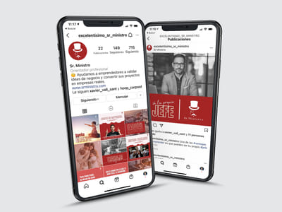 Sr. Ministro | Gestión RRSS & Medios Digitales - Branding & Positioning