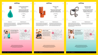 Atelier100 - Website Creation