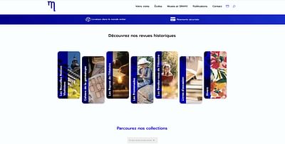 Musée de Visé (MAHVI) - Nouveau site web - Webseitengestaltung