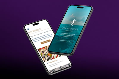 Site vitrine d'un mareyeur - Création de site internet