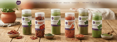 Koh Foods - Organic Packaged Food Store - E-commerce