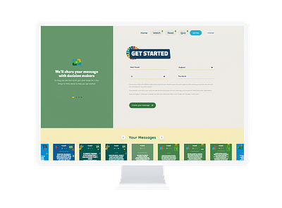 Climate Changemakers for World's Largest Lesson - Website Creation
