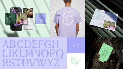 Libellule & Papillon - Image de marque & branding