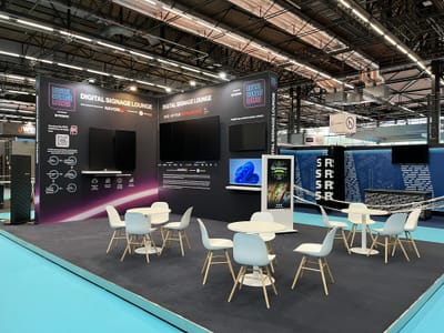 Digital Signage Lounge - Evento