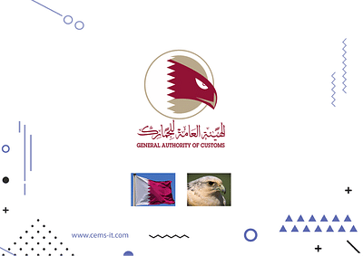 Qatar General Authority Qf Customs - Diseño Gráfico