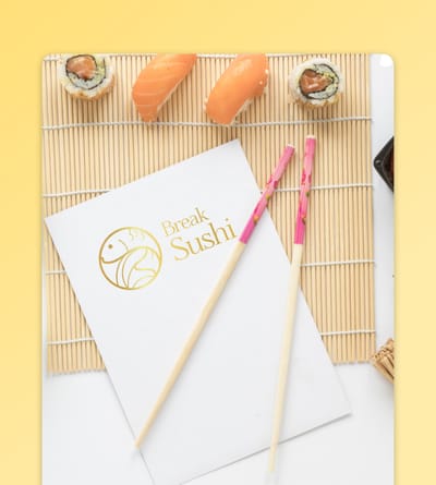 Graphisme | Break Sushi - Identidad Gráfica