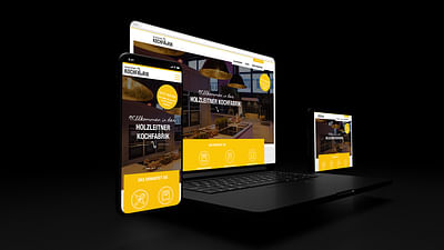 Design & Entwicklung der Holzleitner Kochfabrik - Création de site internet