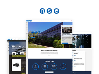 NSE GROUPE - Refonte site web