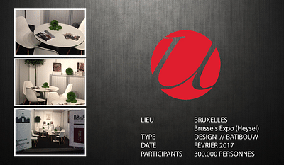 Aménagement stand Batibouw - Ontwerp