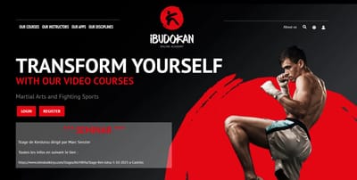 Ibudokan - Online Martial Arts Learning Platform - E-commerce