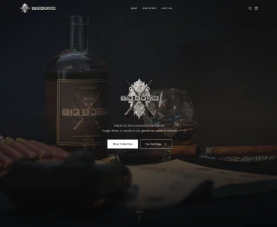 BigBore — Connected online store and order workflow - Web Application