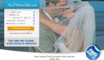 Older men dating Younger women - Werbung