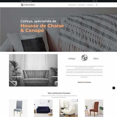 Site E-commerce - Catleya Déco - Création de site internet