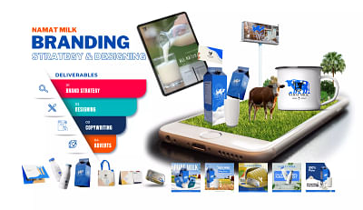 Namat Milk - brand Strategy & Design - Social Media