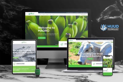 One of our project - Website Creation