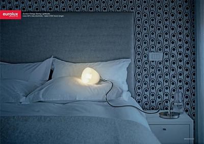 BED LAMP - Publicité