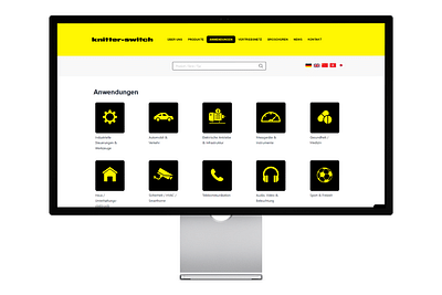 Technischer Website Relaunch für knitter-switch - Software Entwicklung