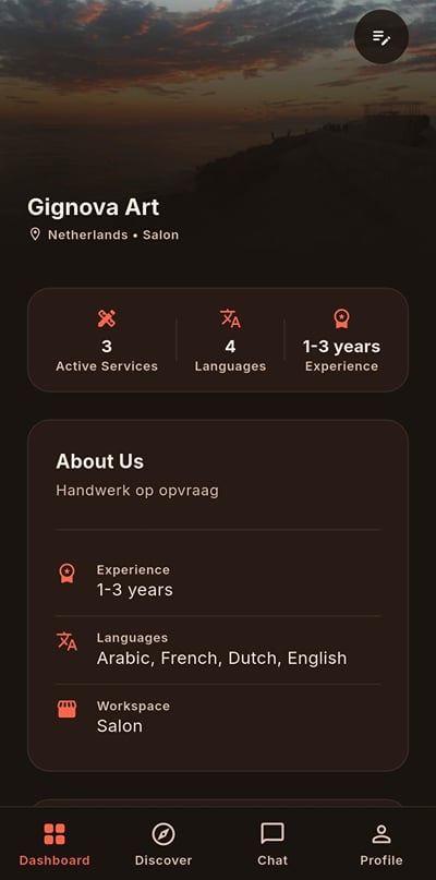 Two-sided marketplace app voor diaspora-gemeenschappen - Mobile App