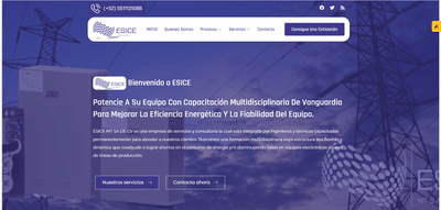 ESICE MT SA DE CV - Création de site internet