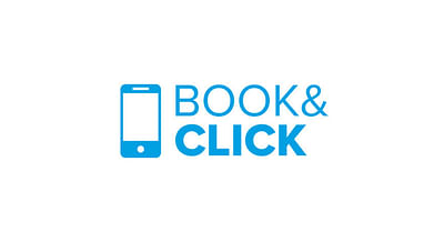 Logotipo Book&Click - Branding y posicionamiento de marca