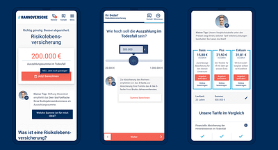 Hannoversche - Digitale Vertriebslandschaft - App móvil