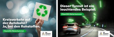 Nachhaltigkeitskampagne für DIE AUTOBAHN - Advertising
