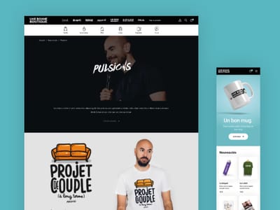 Une bonne boutique - Création de site internet