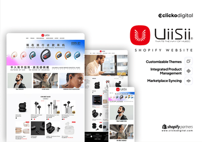 UiiSii Website Project - Application web