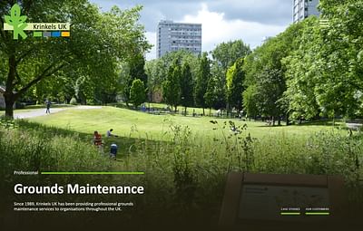 Krinkels UK: Custom Web Design - Website Creation