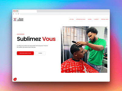 Ayou Barber | Création de site internet - Image de marque & branding