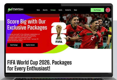 Match Experience Hospitality | Website Development, Rebranding - SEO