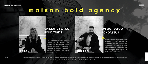 Maison Bold Agency cover