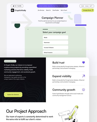 Complete web design for B2B marketing firm - Website Creation