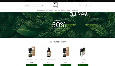 Creation Cosmetic - E-commerce