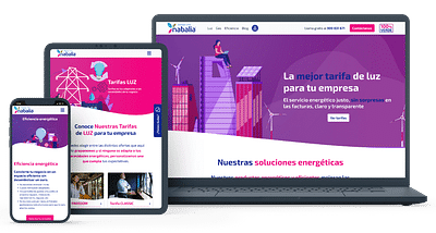 Nabalia Energía | Web corporativa - Website Creation