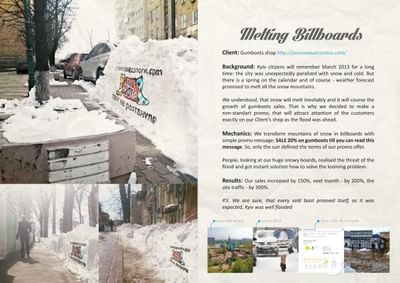 Melting Billboards - Advertising