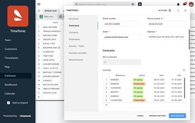 Digitalisation sécurisée de données pour Genchrome - Application web