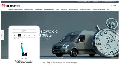 Toolsmarket  Implementierung eines Online-Shops - E-commerce