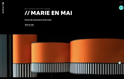 Création du site E-commerce de la designer Marie en Mai - E-commerce
