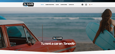 BeCars.es - Création de site internet