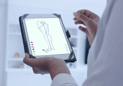 Web–mobile application optimized for tablets - Application web