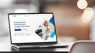 Voya Website Relaunch & Brand Development - Webseitengestaltung