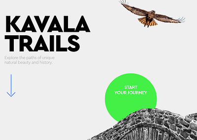 Kavala Trails - Création de site internet