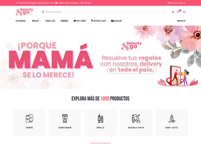 Beauty & Go Store - E-commerce