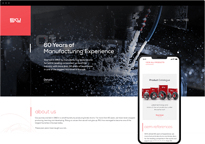EKU - Corporate Website - Website Creation