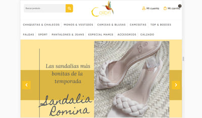 Website creation & SEO para Colibri Clothes. - Website Creation