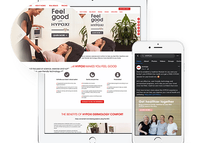 Award Winning Advertising Campaign for HYPOXI AUS - Strategia digitale